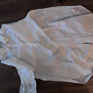 Zara White Collared Shirt